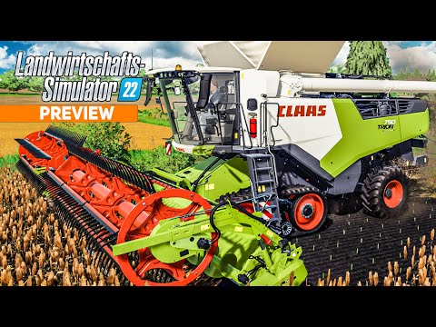 LS22: GAMEPLAY Preview mit Sound, Gangschaltung, CLAAS TRION und mehr! | FARMING SIMULATOR 22 1/3