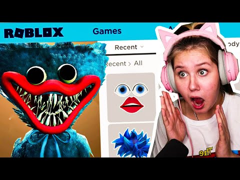 MAKING HUGGY WUGGY A ROBLOX ACCOUNT!! POPPY PLAYTIME