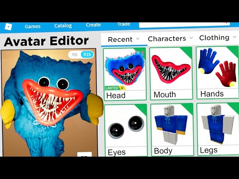 Making HUGGY WUGGY (Poppy Playtime) a ROBLOX Account!