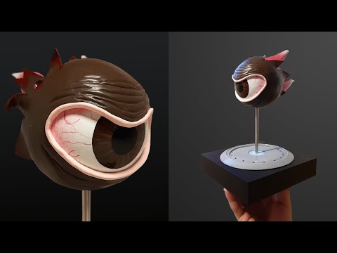 Making MONOCULUS from TEAM FORTRESS 2! (Polymer Clay)