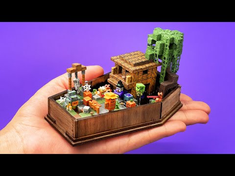 Making Tiny Minecraft Spooky Swamp Box – 1.19