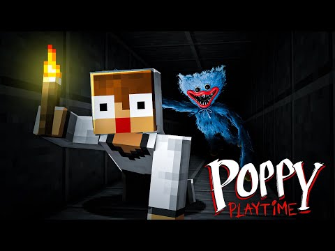 MAPA REAL do HUGGY WUGGY do POPPY PLAYTIME no MINECRAFT BEDROCK!
