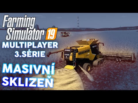 MASIVNÍ SKLIZEŇ | Farming Simulator 19 Multiplayer S03 #21
