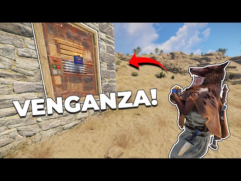 ME MATAN CON AZUFRE Y LOS RAIDEO POR VENGANZA! | RUST Gameplay Español