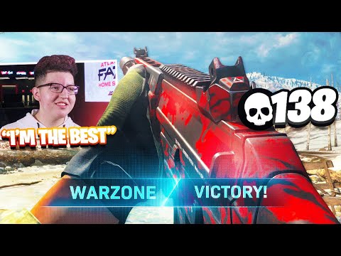 MEET THE #1 BEST WARZONE PLAYER! 🏆 (138 KILLS)