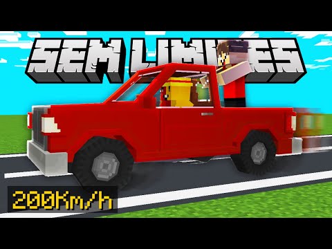 MEU NOVO CARRO QUE FUNCIONA DE VERDADE MINECRAFT! – Sem Limites 11