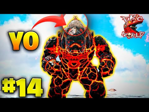 MI 1º EVOLUCION! *MEGA GOLEM* 😱 EPIC WORLD #14 🔥 Ark: Survival Evolved