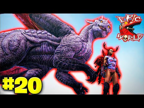 MI 1º TITÁN y me da *ANCIENT DRAGÓN* 😱 EPIC WORLD #20 🔥 Ark: Survival Evolved