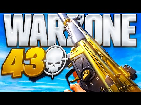 MI MEJOR PARTIDA DE COD WARZONE (43 KILLS) MP5 MW MEJORADA