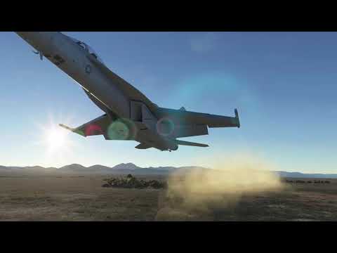 Microsoft Flight Simulator 2020 – AC/DC F-18 Super Hornet – Shoot to Thrill