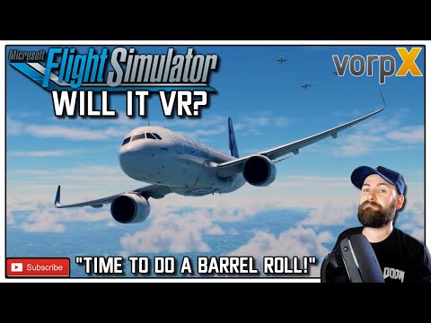 Microsoft Flight Simulator 2020 in VR – Will it VR? – Microsoft Flight Simulator 2020 Vorpx Gameplay