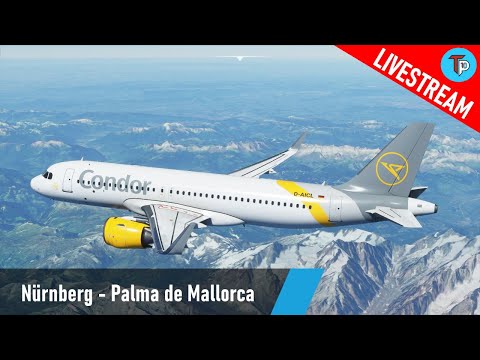 Microsoft Flight Simulator 2020 | Nürnberg – Palma de Mallorca (EDDN-LEPA) | Airbus A320neo | Condor
