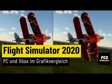 Microsoft Flight Simulator 2020 | VERGLEICH | Wie schlägt sich die Xbox gegen einen High-End-PC?