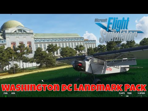 #Microsoft Flight Simulator 2020 | Washington DC Landmarks Pack Addon Review