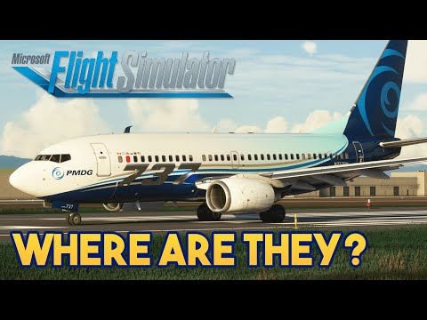 Microsoft Flight Simulator 2020 WHERE ARE THE AIRLINERS?
