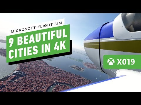Microsoft Flight Simulator: 9 Beautiful Cities in 4K60 – X019