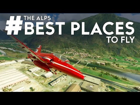 Microsoft Flight Simulator – Best Places to Fly – The Alps
