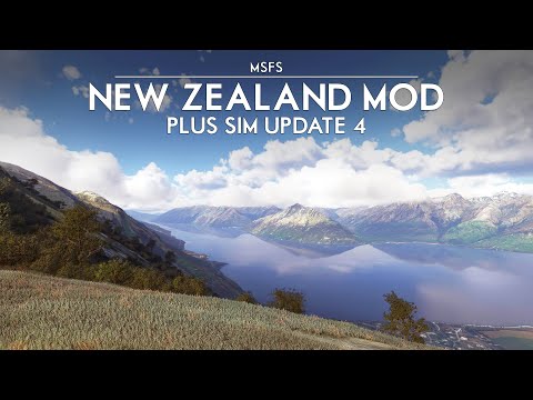 Microsoft Flight Simulator – New Zealand Improved- Plus Sim Update 4 News