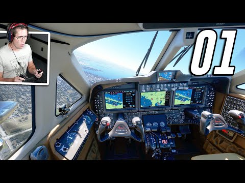 Microsoft Flight Simulator – Part 1 – FIRST SOLO FLIGHT!