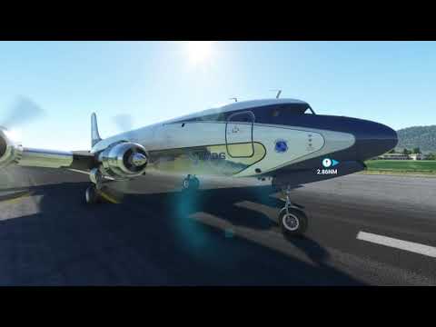 Microsoft Flight Simulator XBOX SERIES S NEW PMDG DOUGLAS DC-6A Flight