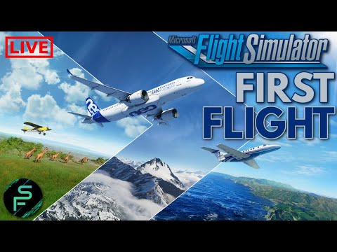 Microsoft Flight Simulator – Xbox Series X – Live Gameplay -Mavs First Flight –