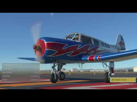 Microsoft Flight Simulator XBOX SERIES X YAKOVLEV YAK-18T UDYZ to UBBN Flight