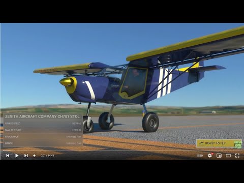 Microsoft Flight Simulator XBOX SERIES X ZENITH AIRCRAFT COMPANY CH701 STOL