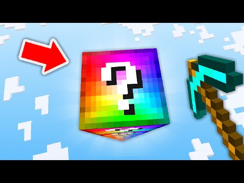 Minecraft, ale celý svět je 1 Extrémní LUCKY BLOCK…