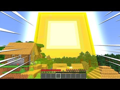 MINECRAFT, ale SŁOŃCE JEST ZA BLISKO! *niszczy świat*