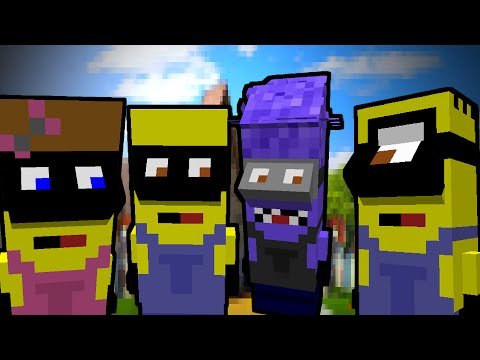 Minecraft: BANANA!  MINIONS Mod in Minecraft! [From Despicable Me]