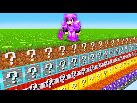 Minecraft, But The World Is Lucky Blocks…