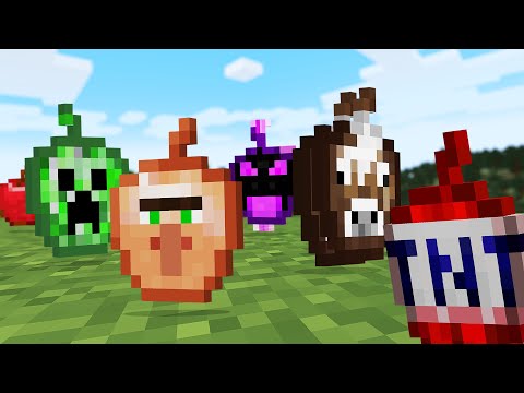 Minecraft but there are Super Apples