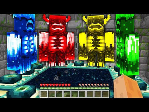 Minecraft, But Wardens Beat The Game For You…