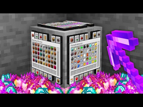 Minecraft, But You Can Mine Creative Mode…
