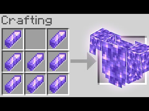 Minecraft But You Can Unlock New Recipes