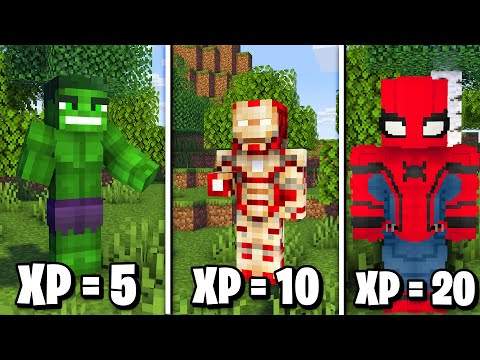 Minecraft, But Your XP = Superpowers…