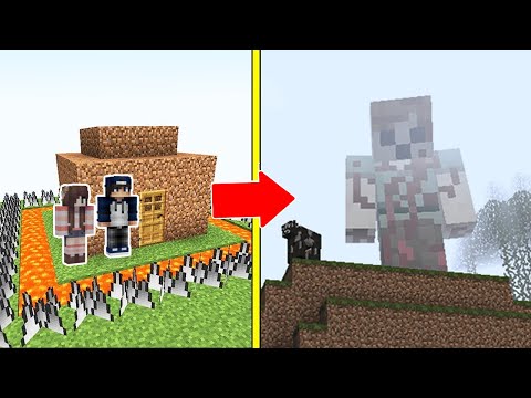 Minecraft CREEPYPASTA: Giant Alex Tấn Công Nhà Được Bảo Vệ Bởi bqThanh và Ốc