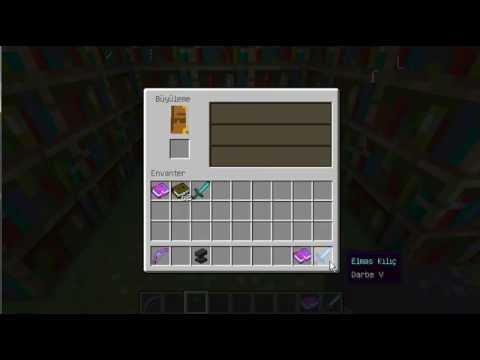 Minecraft Enchantment book ne ise yarar ve nasil yapilir (Türkçe Seslendirme)