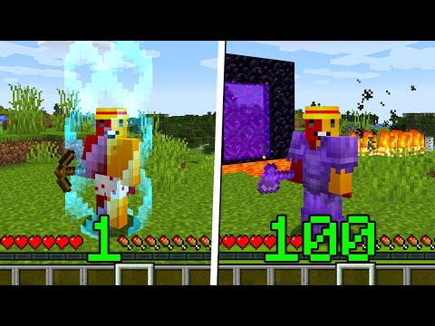 minecraft GANHAR XP = AUMENTAR O MUNDO