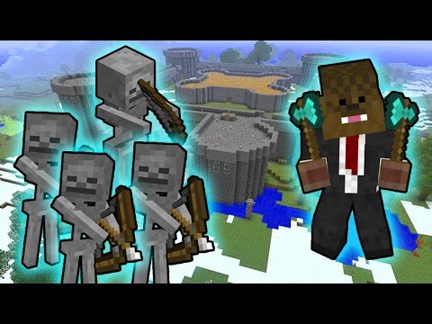 Minecraft KINGDOM DEFENDERS (WAVE DEFENSE)