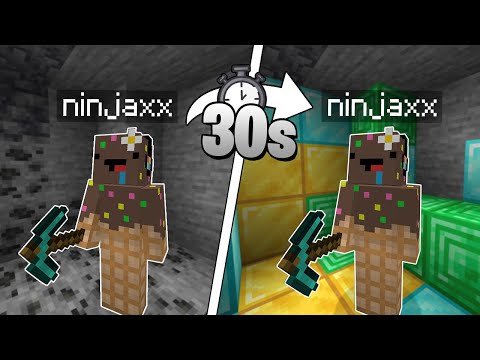 Minecraft mais toutes les 10 sec les Blocs sont Aléatoire..