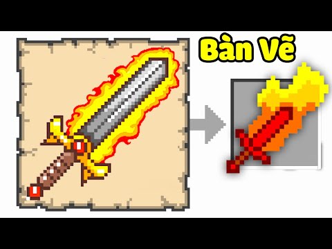 Minecraft, Nhưng Bạn Vẽ Gì Sẽ Được Đó