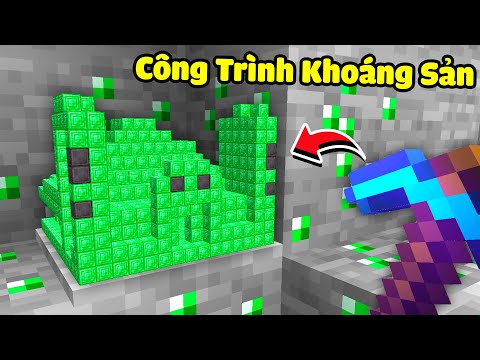 Minecraft, Nhưng Công Trình Là Khoáng Sản