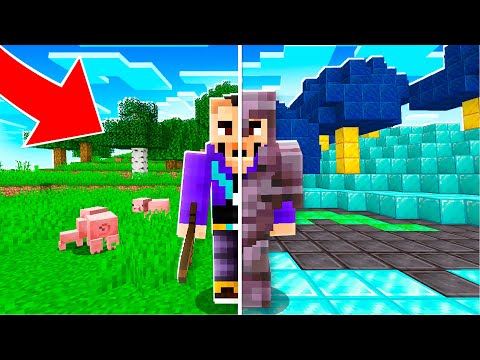 MINECRAFT pero EXISTEN BIOMAS CUSTOM SUPER OP 😍💎