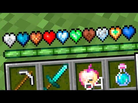 MINECRAFT pero HAY AÚN MÁS CORAZONES CUSTOM OP 😍❤️