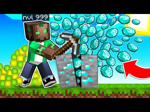 MINECRAFT pero LA EXPERIENCIA multiplica LO QUE PICAS! 😱💎