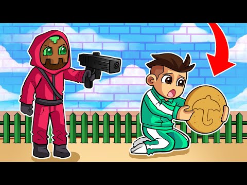 MINECRAFT pero TROLERO me TRAICIONA en EL JUEGO del CALAMAR 🦑😱