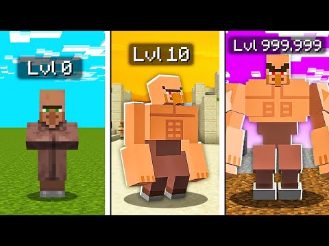 minecraft… posso EVOLUIR QUALQUER VILLAGER
