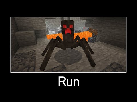Minecraft wait what meme part 150 (creeper spider)