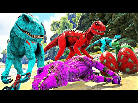 MINHA MUIÉ INDORAPTOR ME TROCOU POR UM DINOSSAURO ALPHA! ARK SURVIVAL EVOLVED PT/BR